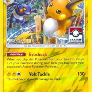 Raichu 41/147 (League Challenge) [1st Place] 041/147 Reverse Holofoil League & Championship Cards