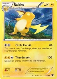 Raichu | 43/146 (Cosmos Holo) | 043/146 | Holofoil | Blister Exclusives