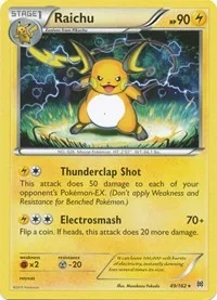 Raichu | 49/162 | Reverse Holofoil | XY - BREAKthrough