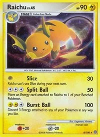 Raichu | 8/100 | Reverse Holofoil | Stormfront