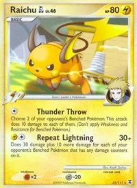 Raichu GL | 31/111 | Reverse Holofoil | Rising Rivals