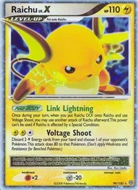 Raichu LV.X | 99/100 | Holofoil | Stormfront