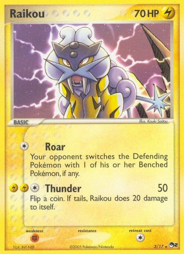 Raikou 003/017 Normal POP Series 2