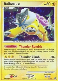 Raikou | 16/132 | Holofoil | Secret Wonders
