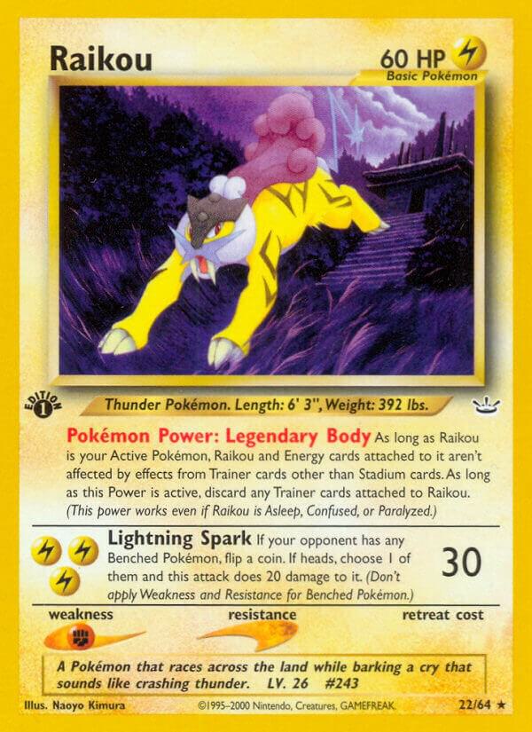 Raikou (22) 22/64 Unlimited Neo Revelation Raikou (22) 22/64 Unlimited Neo Revelation