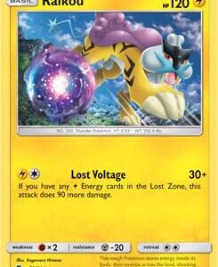 Raikou 79/214 (SM Lost Thunder) 079/214 Holofoil Deck Exclusives