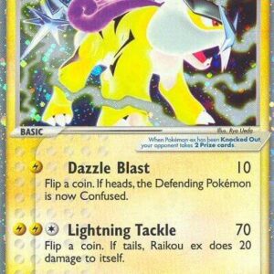 Raikou ex 92/95 Holofoil Team Magma vs Team Aqua Raikou ex 92/95 Holofoil Team Magma vs Team Aqua