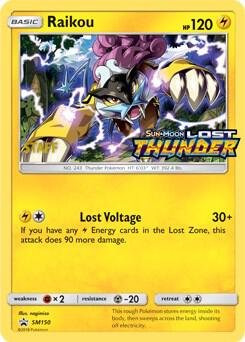 Raikou SM150 (Prerelease) (Staff) Holofoil SM Promos Raikou SM150 (Prerelease) (Staff) Holofoil SM Promos