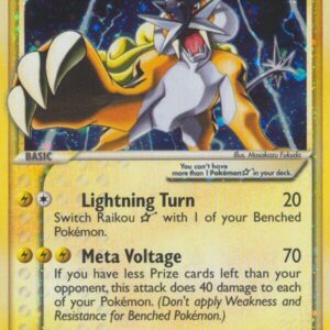 Raikou Star 114/115 Holofoil Unseen Forces