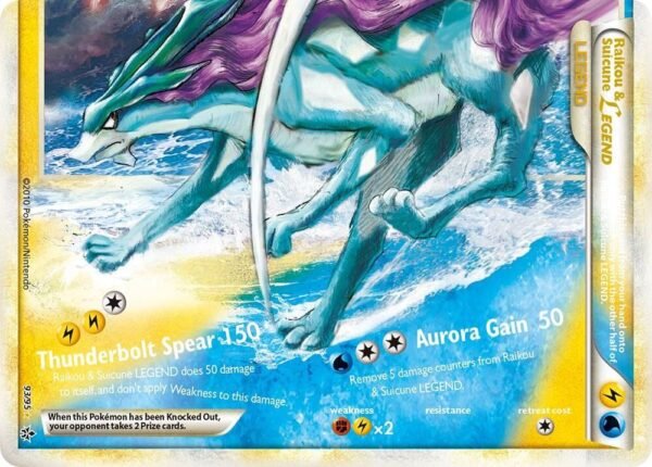 Raikou & Suicune Legend (Bottom) 93/95 Holofoil Unleashed
