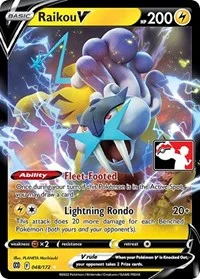 Raikou V | 048/172 | Holofoil | Prize Pack Series Cards