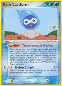 Rain Castform | 26/113 | Reverse Holofoil | Delta Species