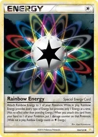 Rainbow Energy | 104/123 | Reverse Holofoil | HeartGold SoulSilver