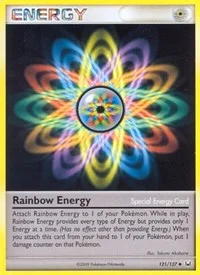Rainbow Energy | 121/127 | Reverse Holofoil | Platinum