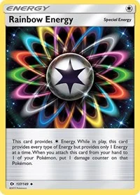 Rainbow Energy | 137/149 | Reverse Holofoil | SM Base Set Rainbow Energy | 137/149 | Reverse Holofoil | SM Base Set