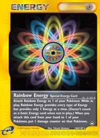 Rainbow Energy | 144/147 | Reverse Holofoil | Aquapolis Rainbow Energy | 144/147 | Reverse Holofoil | Aquapolis