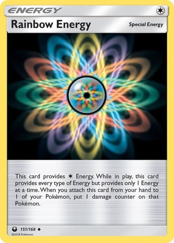 Rainbow Energy 151/168 Reverse Holofoil SM – Celestial Storm Rainbow Energy 151/168 Reverse Holofoil SM – Celestial Storm