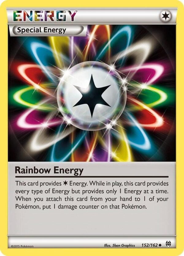 Rainbow Energy 152/162 Reverse Holofoil XY – BREAKthrough Rainbow Energy 152/162 Reverse Holofoil XY – BREAKthrough