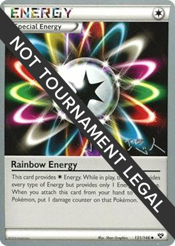 Rainbow Energy 2014 (Haruto Kobayashi) 131/146 Normal World Championship Decks Rainbow Energy 2014 (Haruto Kobayashi) 131/146 Normal World Championship Decks