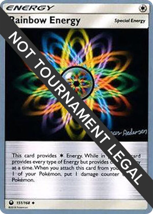 Rainbow Energy 2018 (Magnus Pedersen) 151/168 Normal World Championship Decks Rainbow Energy 2018 (Magnus Pedersen) 151/168 Normal World Championship Decks
