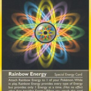 Rainbow Energy 81/92 Reverse Holofoil Legend Maker Rainbow Energy 81/92 Reverse Holofoil Legend Maker