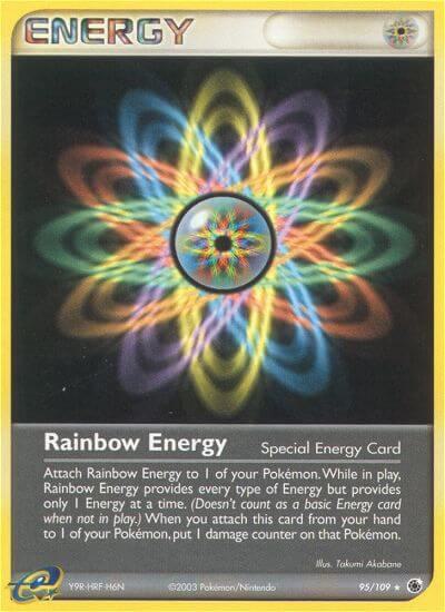 Rainbow Energy 95/109 Reverse Holofoil Ruby and Sapphire Rainbow Energy 95/109 Reverse Holofoil Ruby and Sapphire