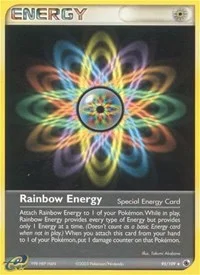 Rainbow Energy | 95/109 | Reverse Holofoil | Ruby and Sapphire