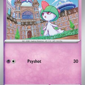 Ralts 027/091 Reverse Holofoil SV: Paldean Fates