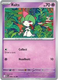 Ralts | 058/132 | Reverse Holofoil | ME01: Mega Evolution Ralts | 058/132 | Reverse Holofoil | ME01: Mega Evolution