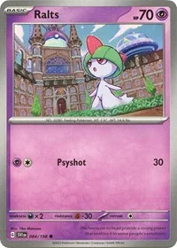 Ralts | 084/198 | Reverse Holofoil | SV01: Scarlet & Violet Base Set