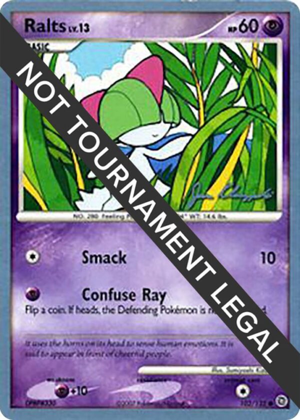 Ralts (102) 2008 (Jason Klaczynski) 102/132 Normal World Championship Decks