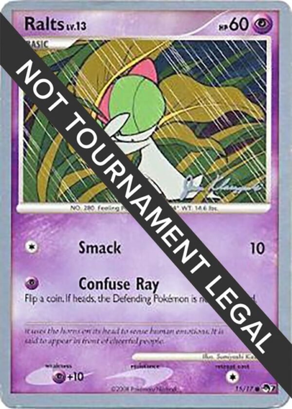 Ralts (15) 2008 (Jason Klaczynski) 15/17 Normal World Championship Decks