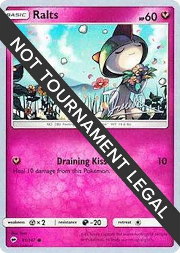 Ralts 2017 (Diego Cassiraga) 91/147 Normal World Championship Decks Ralts 2017 (Diego Cassiraga) 91/147 Normal World Championship Decks