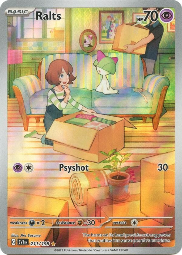 Ralts 211/198 Holofoil SV01: Scarlet & Violet Base Set