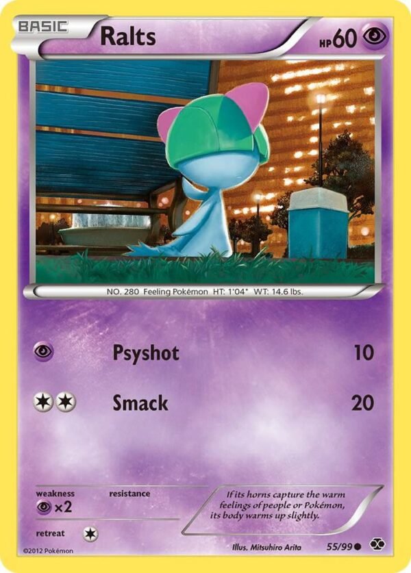 Ralts 55/99 Reverse Holofoil Next Destinies
