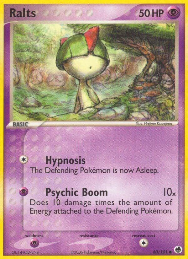 Ralts 60/101 Normal Dragon Frontiers Ralts 60/101 Normal Dragon Frontiers