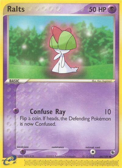 Ralts 66/109 Reverse Holofoil Ruby and Sapphire Ralts 66/109 Reverse Holofoil Ruby and Sapphire