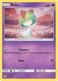 Ralts | 80/236 | Reverse Holofoil | SM - Cosmic Eclipse