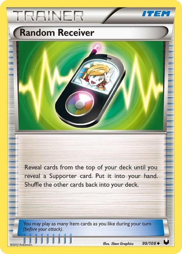 Random Receiver 99/108 Reverse Holofoil Dark Explorers Random Receiver 99/108 Reverse Holofoil Dark Explorers