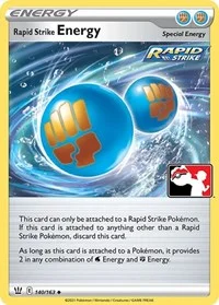 Rapid Strike Energy | 140/163 | Normal | Prize Pack Series Cards