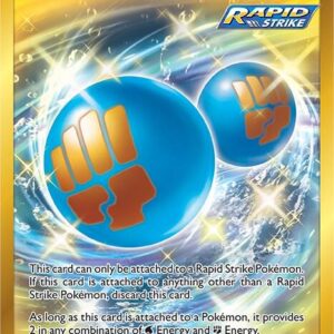 Rapid Strike Energy (Secret) 182/163 Holofoil SWSH05: Battle Styles Rapid Strike Energy (Secret) 182/163 Holofoil SWSH05: Battle Styles