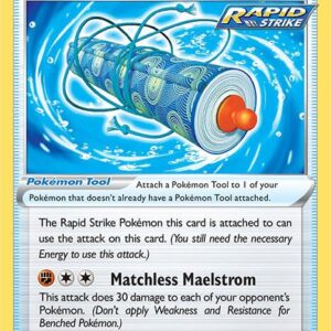 Rapid Strike Scroll of Swirls 131/163 Reverse Holofoil SWSH05: Battle Styles
