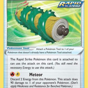 Rapid Strike Scroll of the Flying Dragon 153/203 Reverse Holofoil SWSH07: Evolving Skies