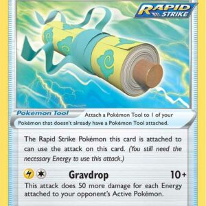 Rapid Strike Scroll of the Skies 151/198 Reverse Holofoil SWSH06: Chilling Reign Rapid Strike Scroll of the Skies 151/198 Reverse Holofoil SWSH06: Chilling Reign