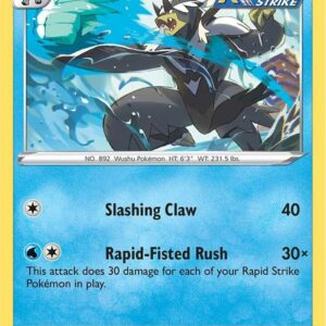Rapid Strike Urshifu 044/198 Holofoil SWSH06: Chilling Reign Rapid Strike Urshifu 044/198 Holofoil SWSH06: Chilling Reign