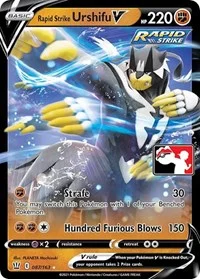 Rapid Strike Urshifu V | 087/163 | Holofoil | Prize Pack Series Cards