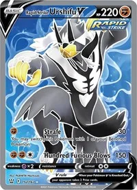 Rapid Strike Urshifu V (Full Art) | 152/163 | Holofoil | SWSH05: Battle Styles
