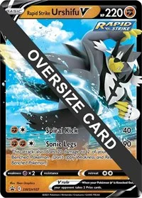 Rapid Strike Urshifu V | SWSH107 | Holofoil | Jumbo Cards