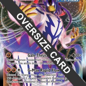 Rapid Strike Urshifu VMAX 088/163 Holofoil Jumbo Cards Rapid Strike Urshifu VMAX 088/163 Holofoil Jumbo Cards