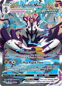 Rapid Strike Urshifu VMAX (Alternate Art Secret) | 170/163 | Holofoil | SWSH05: Battle Styles